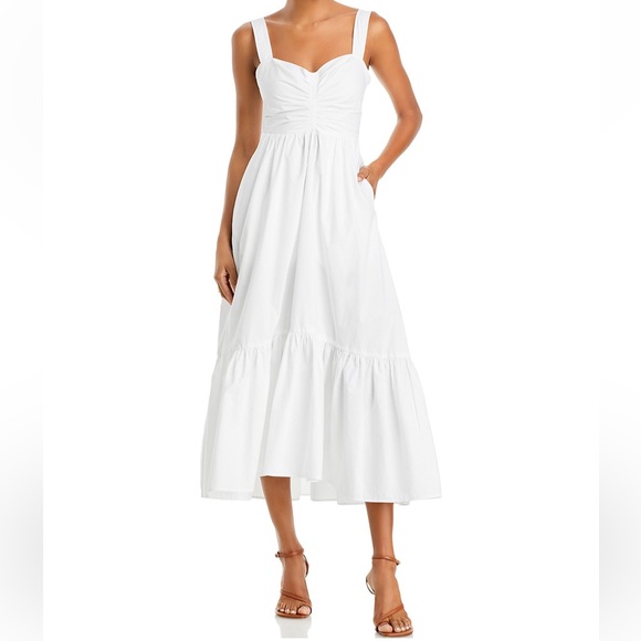 NWT A.L.C. Lilah II Cotton Dress White